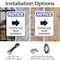 Signmission Please Use Main Entrance OSHA Notice Sign, Plastic, 7in W x 10in L, 2PK OS-2PACK-NS-P-710-V-17620 - alternate 6
